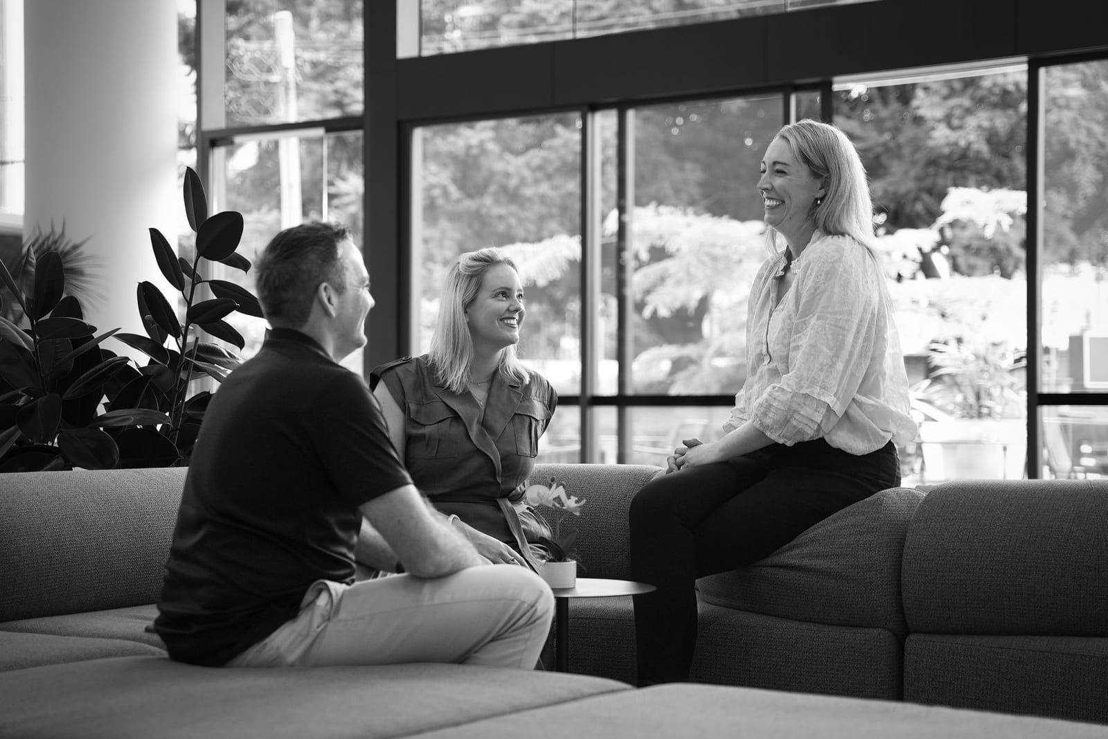 The Gybe Consulting team in conversation